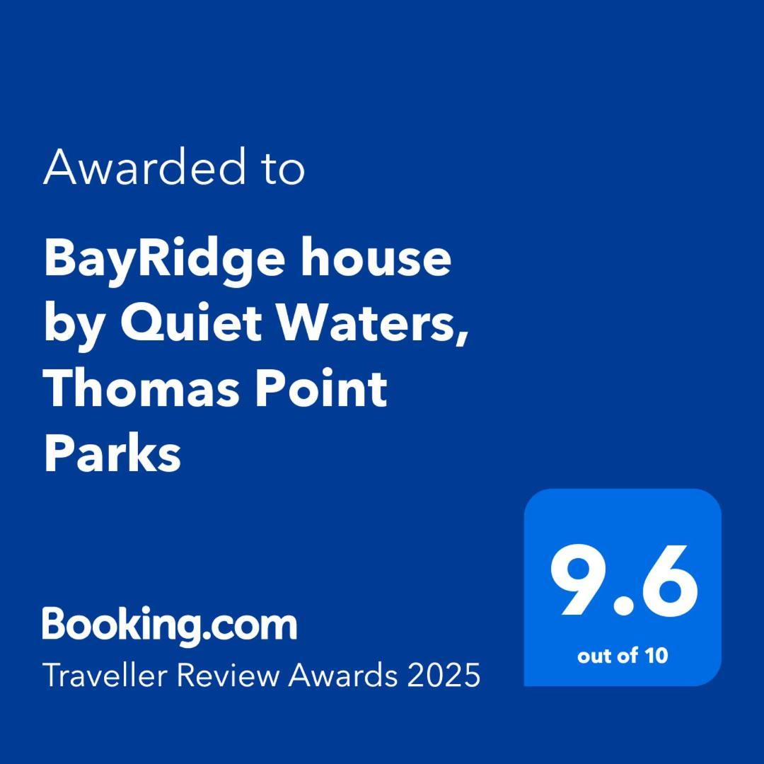 Apartament Bayridge House By Quiet Waters, Thomas Point Parks Annapolis Zewnętrze zdjęcie